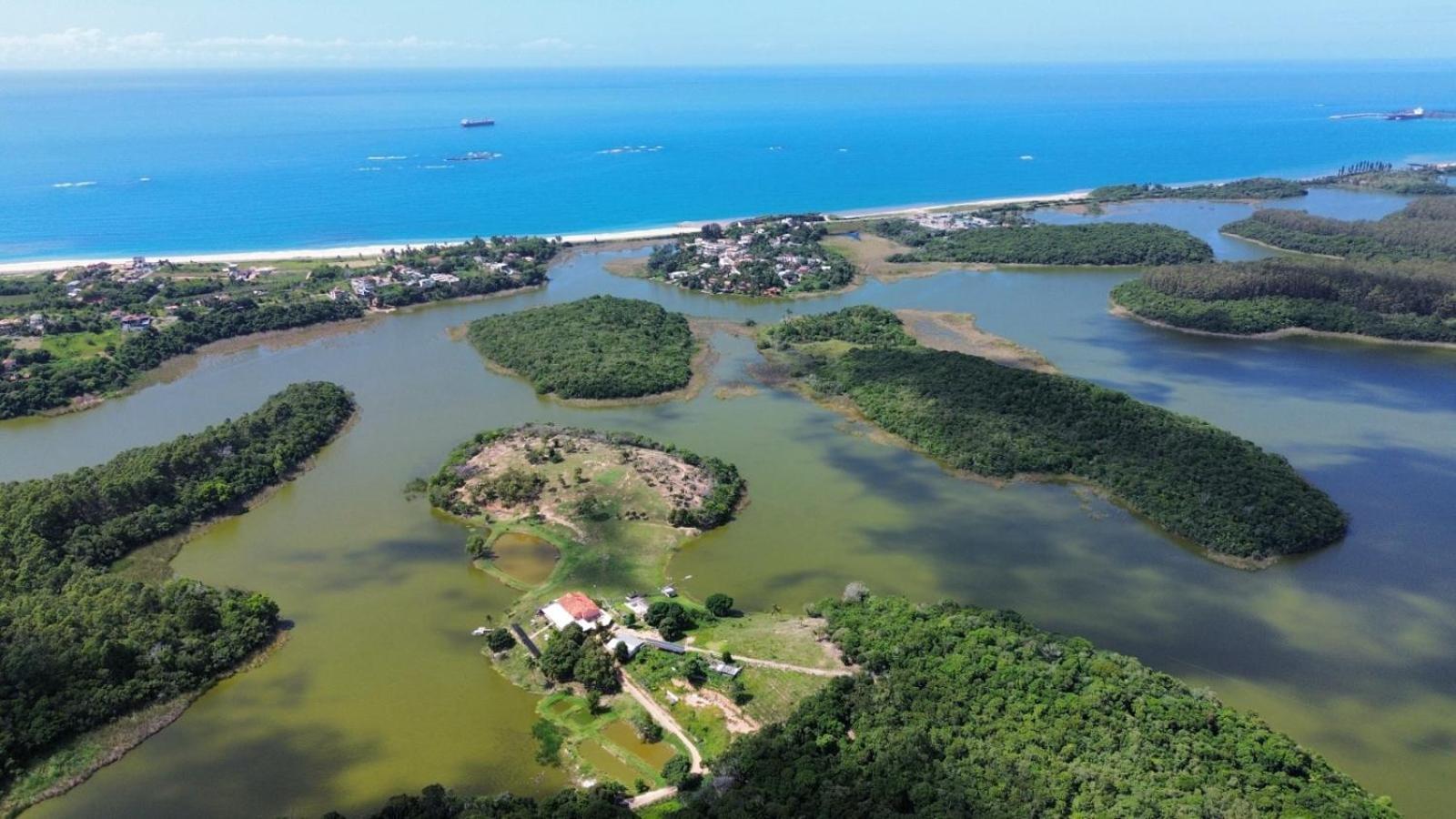 Pousada Peninsula Santa Rita Guarapari Esterno foto