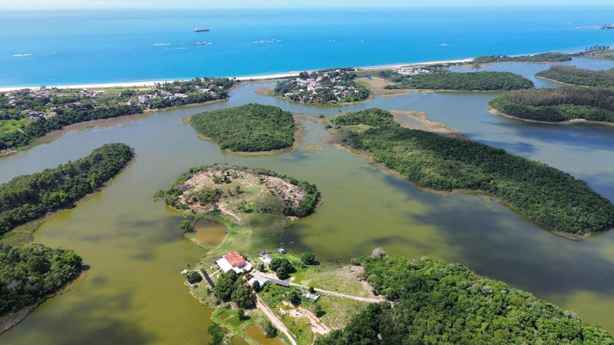 Pousada Peninsula Santa Rita Guarapari Esterno foto